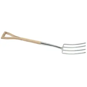 Draper  Draper Heritage Stainless Steel Digging Fork with Ash Handle 99013