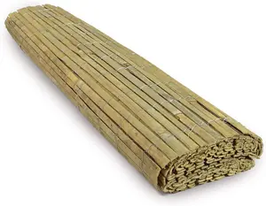 Bamboo Screening Roll Natural Fence Panel Outdoor Garden 1m x 4m