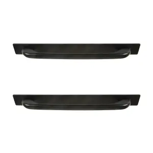 GoodHome Condio Matt Black Kitchen cabinets Bow Pull Handle (L)22.5cm (D)25mm, Pack of 2