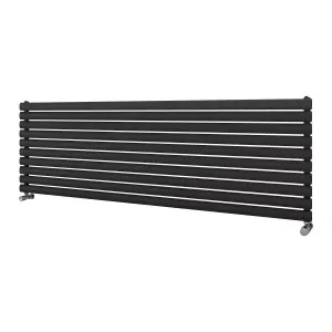 Ximax Champion FORH1164600A Anthracite Gas Horizontal Designer Radiator, (W)1800mm x (H)584mm