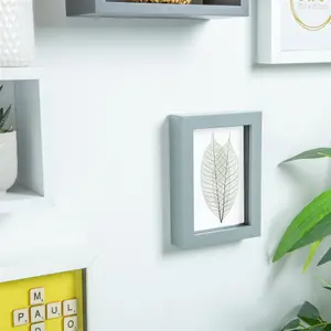 Nicola Spring - 3D Box Photo Frames - 4 x 6" - Pack of 2