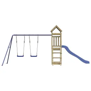 Berkfield Outdoor Playset Impregnated Wood Pine