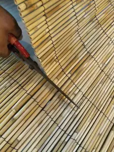 2m x 4m Bamboo Screening Roll Panel Natural Fence Peeled Reed Fencing Outdoor Garden