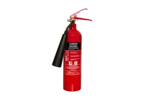 9ltr Water, 2kg CO2 Fire Extinguisher & Double Extinguisher Stand- UltraFire Fire Extinguisher Bundle