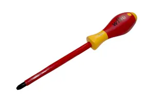 Wiha Phillips Screwdriver PH4 200mm 1000v VDE Electrician SoftFinish Grip 00850