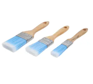 6pc Synthetic Paint Painting Brush Set Decorating Brushes