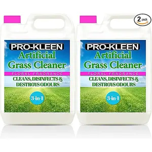 Pro-Kleen Artificial Grass Cleaner Floral Fragrance, Cleans, Disinfects, Deodorises 10 Litre