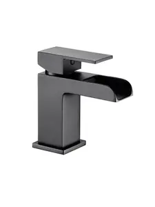 Kai Bathrooms Onyx Matte Mono Basin Mixer