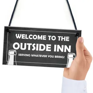 Outside Inn Bar Signs For Outdoor Hanging Wall Door Plaque Man Cave Gift