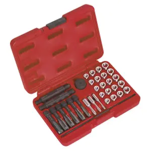 Sealey Glow Plug Thread Repair Set 33pc VS311