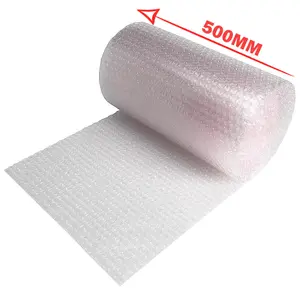 500mm x 50m Small Bubble Wrap Roll For House Moving Packing Shipping & Storage