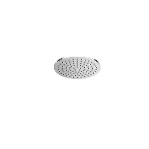 Aquadry Oria Chrome effect Single-spray pattern Fixed Shower head, 250mm