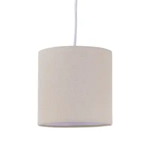 First Choice Lighting Natural Linen 15.5cm Table Lamp Shade