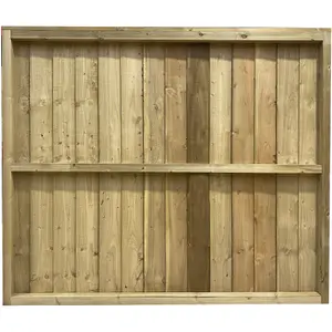 Premium Featheredge Pressure Treated Fence Panels 1.8m x 0.6m