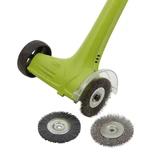 Electric Weed Sweeper Clears Drives Patios & Paving of Moss and Dirt 140 Watts