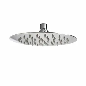 Flora 3 Dial 3 Way Round Set - Slim Shower Head, Handset & Body Jets