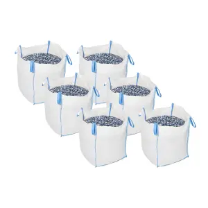 10mm Non Decorative Pea Shingle/Gravel 800kg Bulk Bag (x6 Bags)