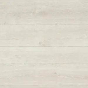 White Ivory Wood Effect Anti-Slip Contract Commercial Heavy-Duty Vinyl Flooring with 3.0mm Thickness-4m(13'1") X 4m(13'1")-16m²