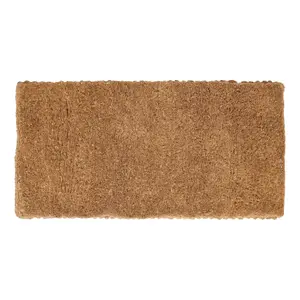 Nicola Spring Premium Handmade Coir Door Mat - 120cm x 60cm