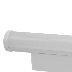 Matt White Bathroom Wired Wall light