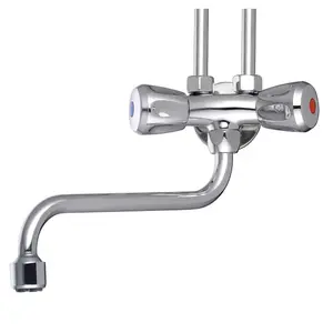 Schütte 2-Handle Sink Mixer Low Pressure Chrome