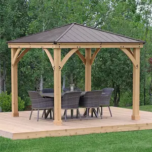 Meridian Gazebo 10ft x 10ft (3m x 3m) with Installation Service