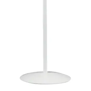 Luminosa Titilla Childrens Floor Lamp With Shade, White, Purple