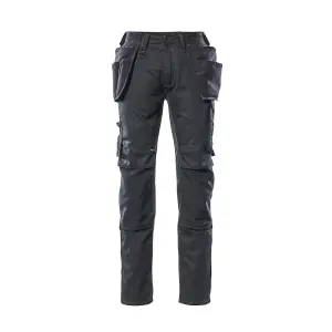 Mascot Unique Lightweight Trousers with Holster Pockets (Black)  (38.5) (Leg Length - Regular)