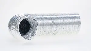 5 Meter Aluminium Flexible Ducting - 102 mm Diameter