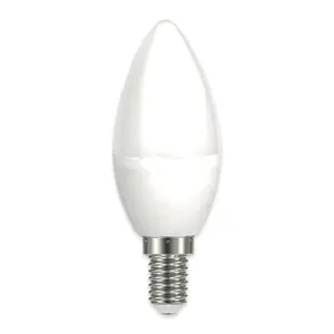 C37 Candle Opal E14 3W 250LMS LED Bulb White - Warm White