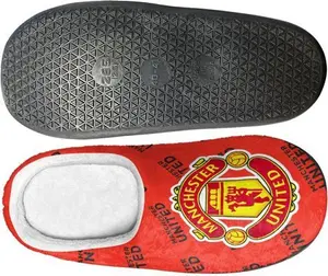 Manchester United Football Club Slippers - Manchester United Football Club Medley Monogram Wordmark