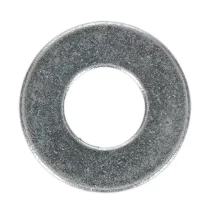 Sealey Flat Washer M12 x 28mm Form C BS 4320 Pack of 100 Silver FWC1228