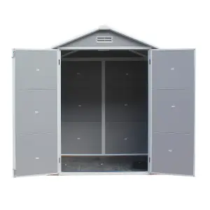 6x4.4 Foot Plastic Storage Shed