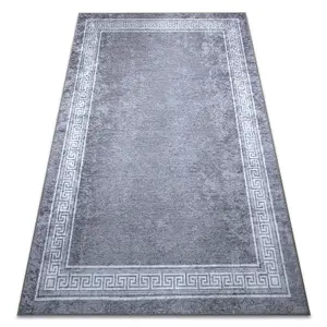 MIRO 51317.807 washing carpet Frame, greek anti-slip - grey 120x170 cm