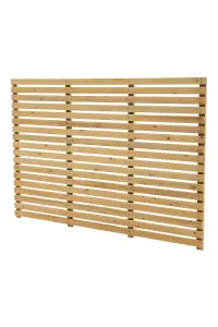 Pine Wood Garden Fence Panel Privacy Picket Fence Panel 6x6ft