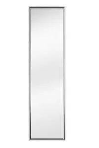 Maison by Premier Mize Silver Plastic Frame Over Door Mirror