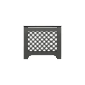 Mayfair Small Grey Radiator cover 815mm(H) 950mm(W) 190mm(D)