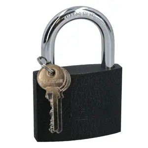 75mm Iron Padlock With Hardened Shackle Padlocks Shed Gate Lock x 12