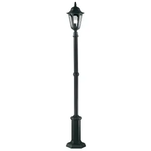 Elstead Parish 1 Light Outdoor Lamp Post Black IP44, E27