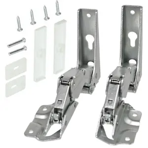 SPARES2GO Integrated Hinges compatible with Whirlpool Bauknecht Ignis Fridge Freezer Door Hinge 3905 3362 3363 5.0 41,5