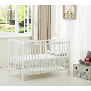 Cairns Cot with Mattress White