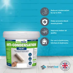 SmartSeal Anti-Condensation Paint, Berry Sorbet (75ml SAMPLE) Bathroom, Kitchen, Bedroom Walls & Ceilings - Mould Protection