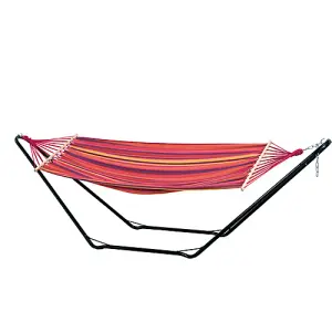 Amazonas Beach Single Hammock & Stand Set