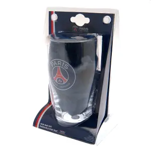 Paris Saint Germain FC Crest Bar Set Clear/Blue (One Size)