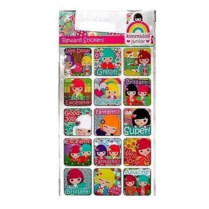 Kimmidoll Characters Reward Stickers Multicoloured (One Size)