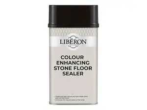 Liberon 1 Litre Colour Enhancer for Stone Floor Sealing