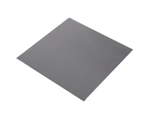 Silver effect Steel Smooth Sheet, (H)1000mm (W)500mm (T)1mm 3880g