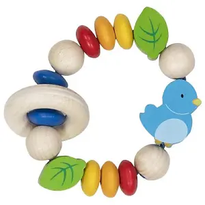 Wooden Baby Touch Ring Elastic Bord Toddler Development Sensory Accessory