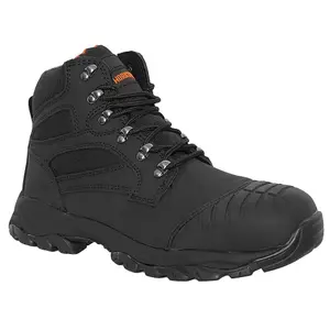 WORKTOUGH HEELEY BLACK BOOT SIZE 8