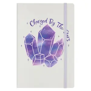 Grindstore Charged By The Stars Hard Cover A5 Notebook Cream (One Size)